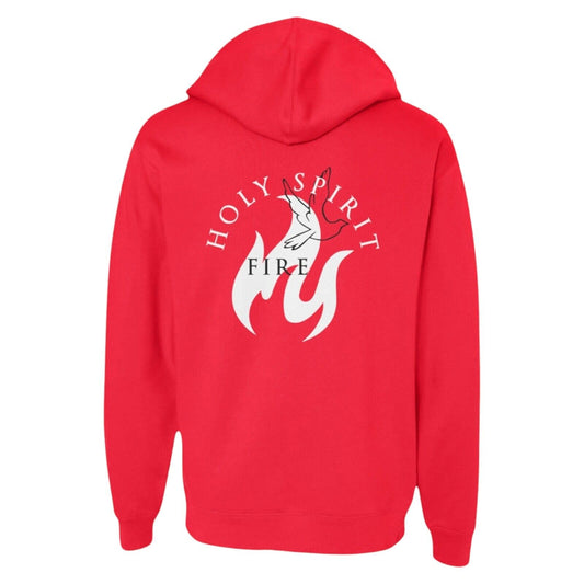 Holy Spirit Fire Religious Apparel Jesus Hoodie Christian Clothing Unisex