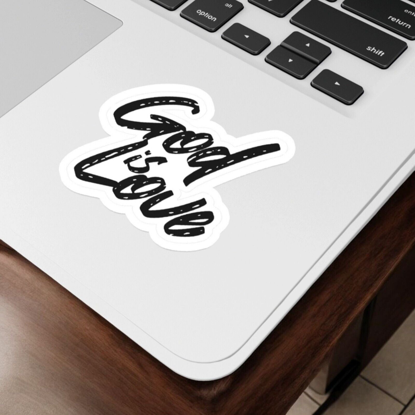 God Is Love Sticker Glossy | Vinyl Christian Sticker | Waterproof Jesus Sticker