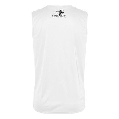 John 3:16 White Tank Top Sleeveless Apparel Jesus Tee Christian Clothing Unisex