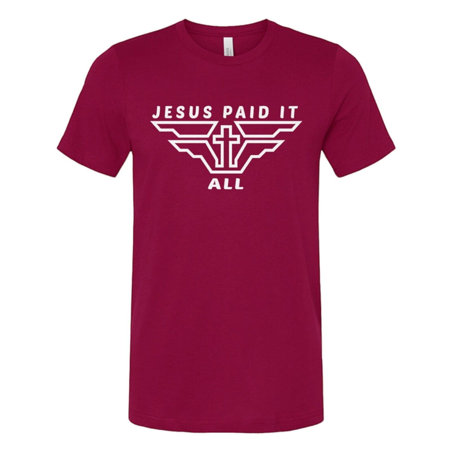 Jesus Paid It All T-Shirt Religious Apparel Jesus Tee Christian Clothing Unisex
