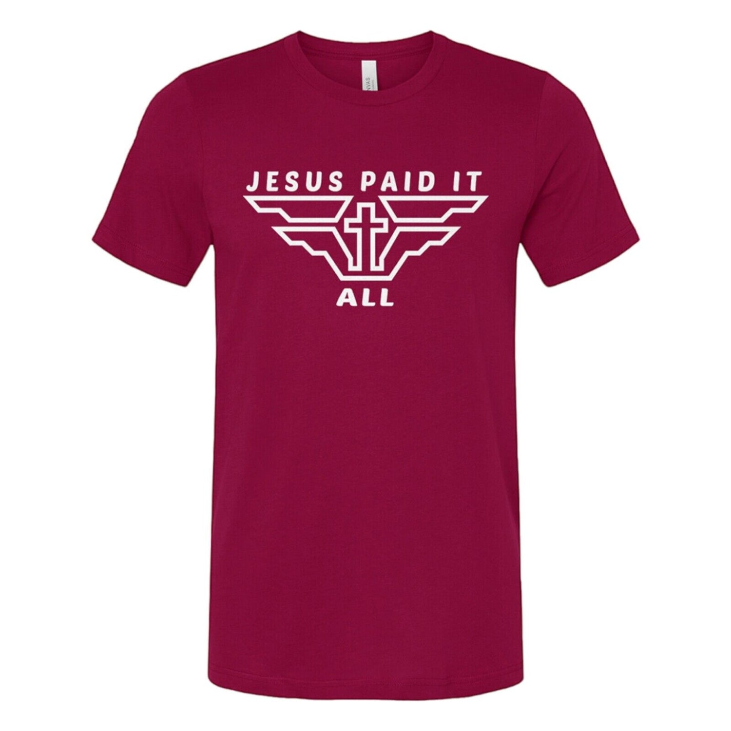 Jesus Paid It All T-Shirt Religious Apparel Jesus Tee Christian Clothing Unisex