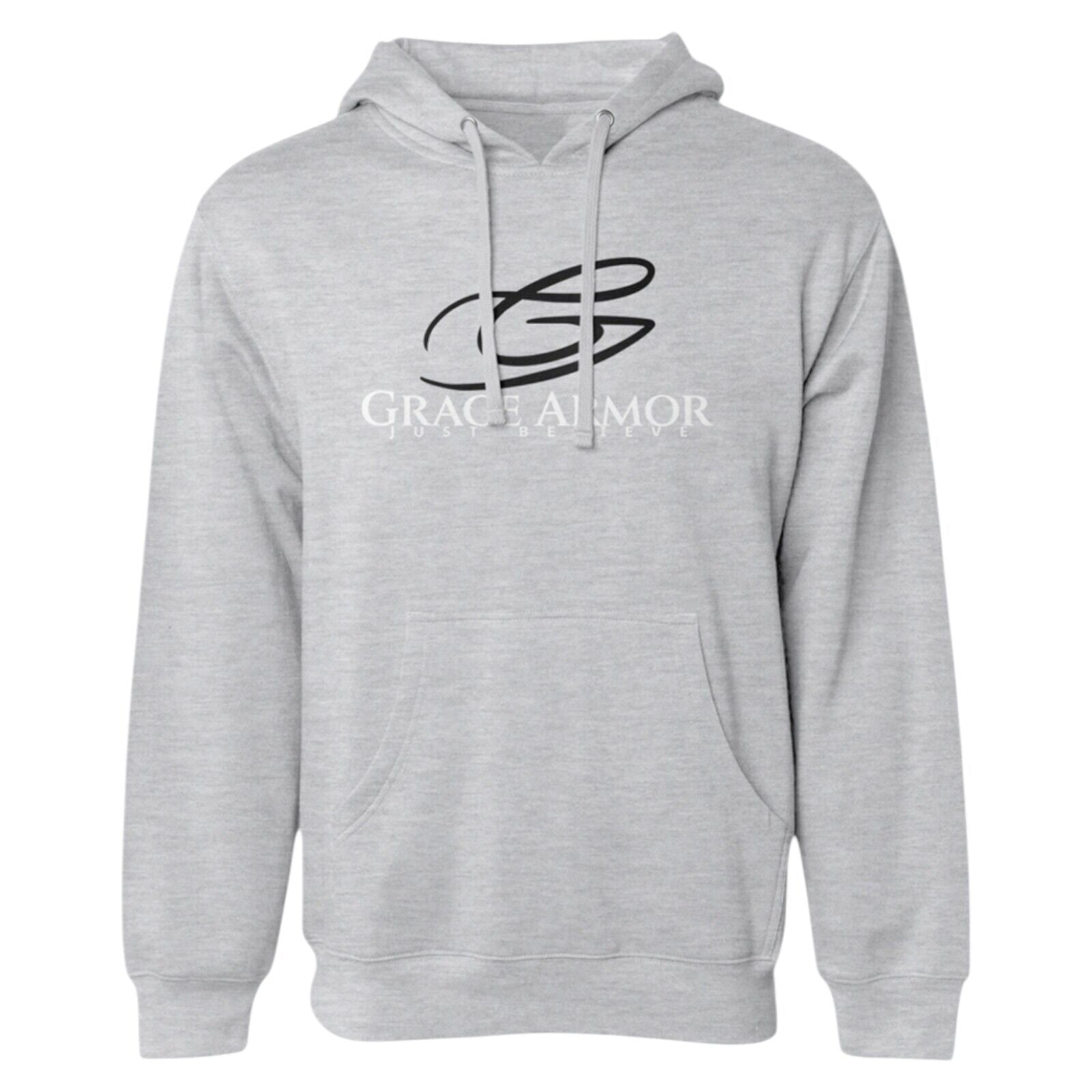 Proverbs 27:17 Gray Religious Apparel Jesus Hoodie Christian Clothing Unisex