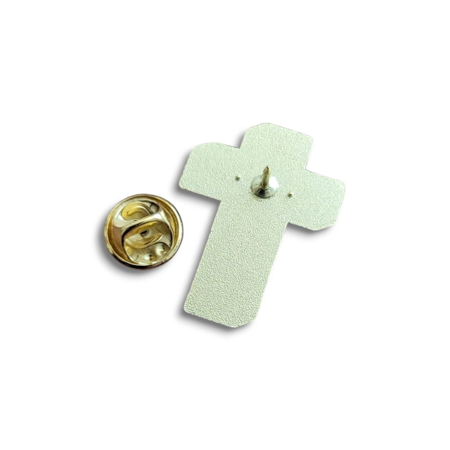 Jesus Saves Enamel Pin | Christian Collar Pin | Brooch Accessory | Lapel Pin