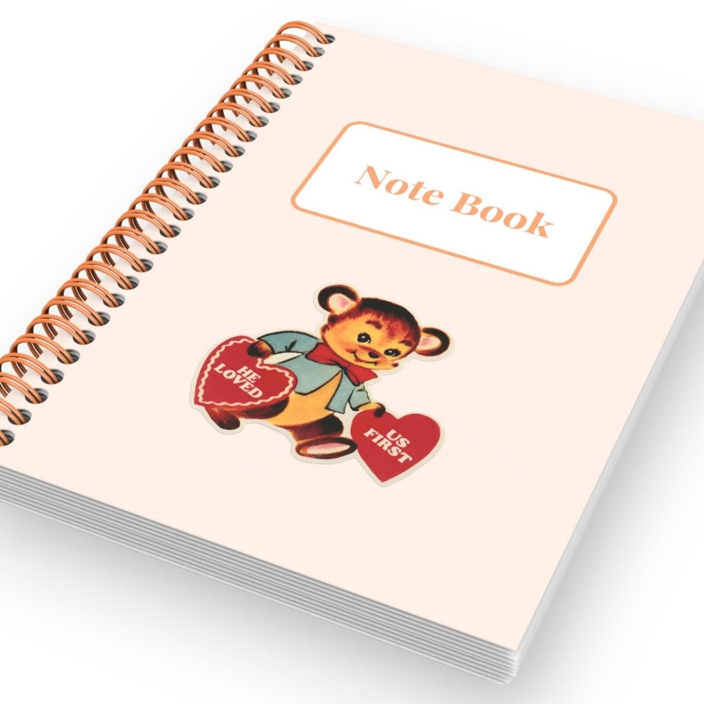 He Loved Us First Cute Sticker Glossy | Vinyl Christian Sticker | Waterproof