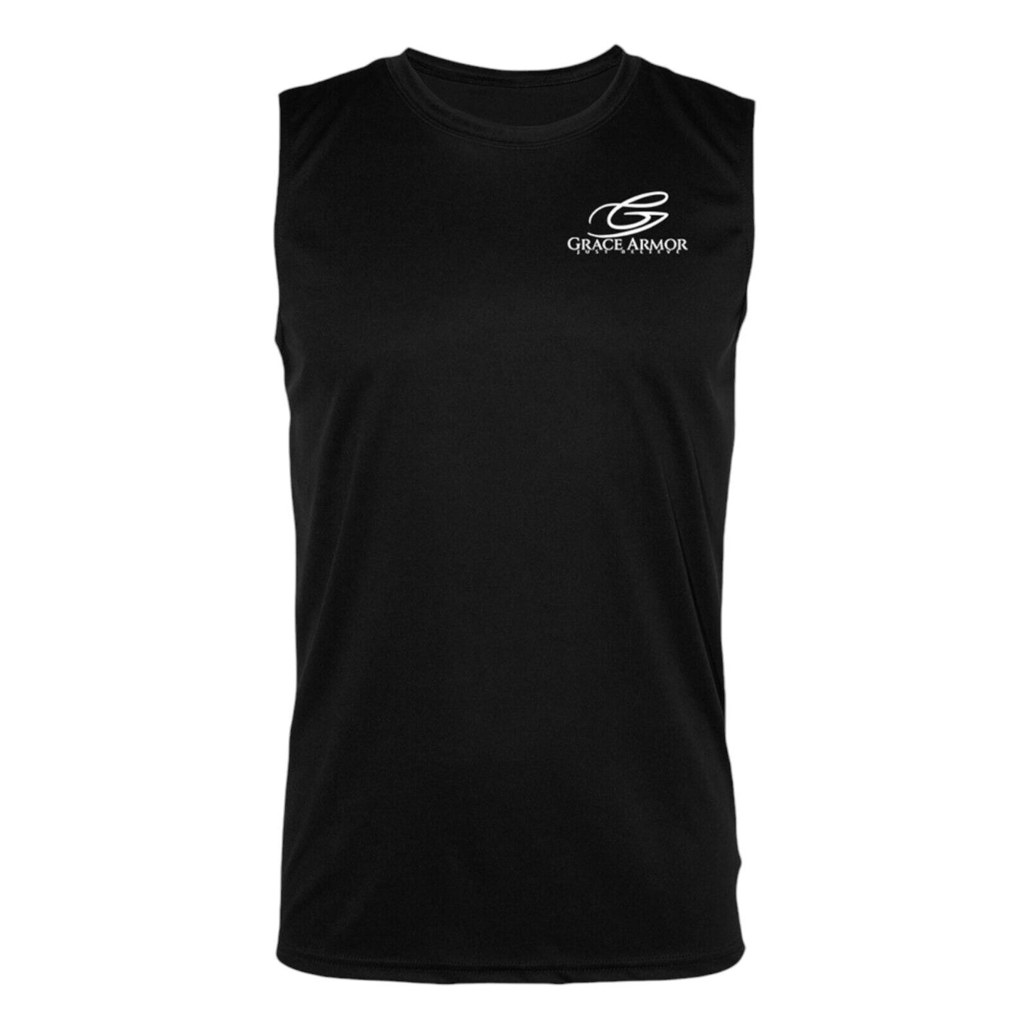 Flag w/Cross Black Tank Top Apparel Jesus Tee Christian Clothing Unisex