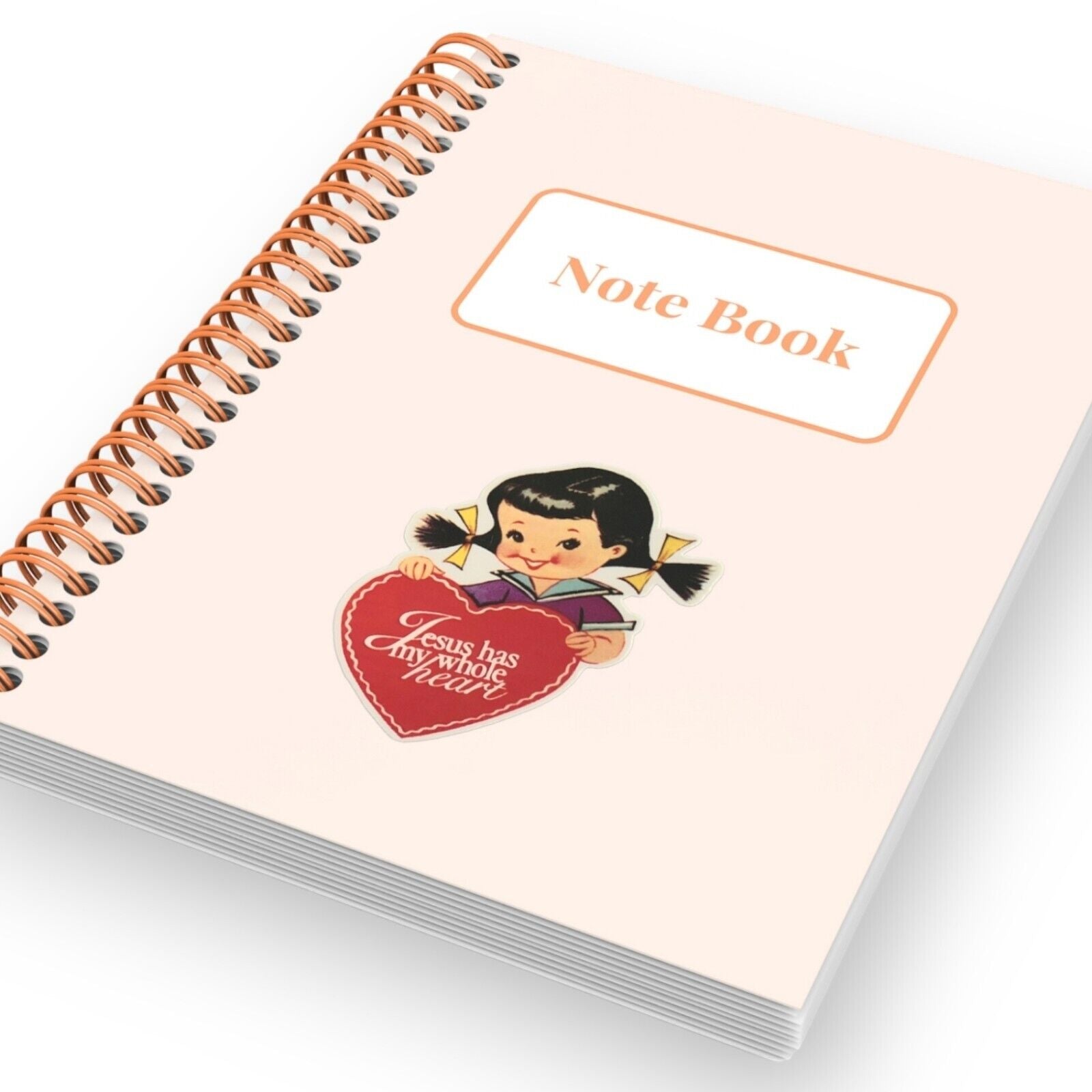 Jesus Has My Whole Heart Cute Sticker | Journal Sticker | Waterproof Faith Decal