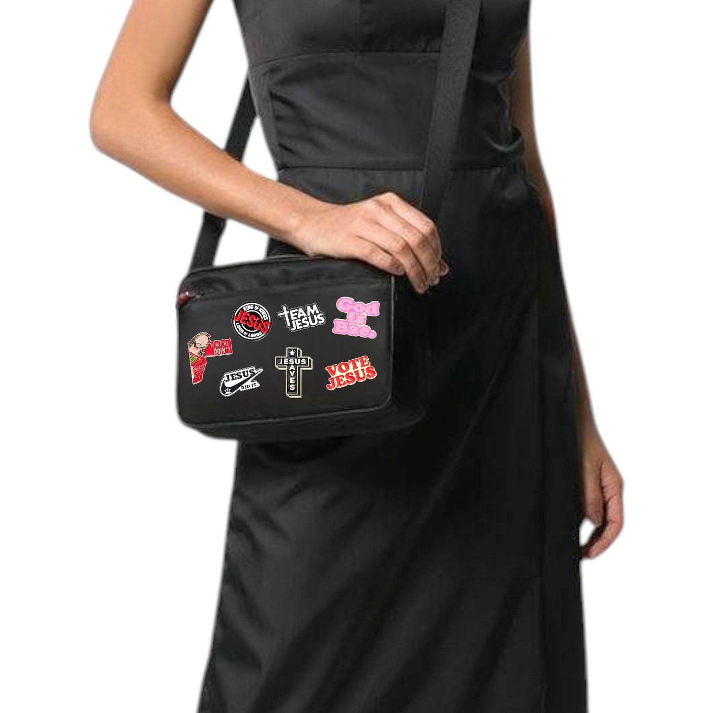 I'll Be Back Jesus Enamel Pin Christian Collar Pin Brooch Accessory Lapel Pins